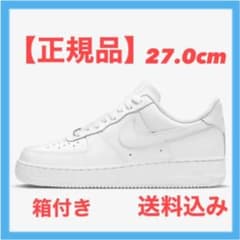 【正規品】ナイキ エアフォース1 ロー ホワイト '07のサムネイル