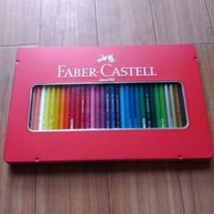 Faber-Castell 水彩色鉛筆 缶入り 36本 - メルカリ