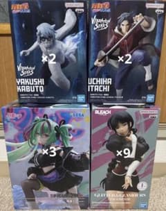 最新プライズフィギュア16体まとめ売り　ナルト　BLEACH 着せ恋等 最新プライズフィギュア16体まとめ売り BLEACH 初音ミク ナルト - メルカリ
