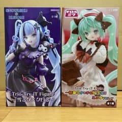 最安ショップ比較】 初音*ミク フィギュア 雪ミク×クロミ Trio-Try-iT