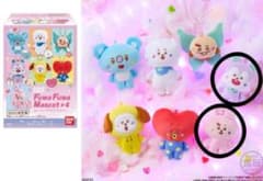 BT21 후와 후와 Mascot 4 봉제인형 2종 세트