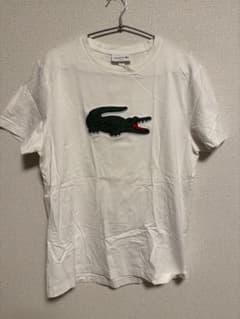 LACOSTE 刺繍ロゴ Tシャツ ホワイトのサムネイル