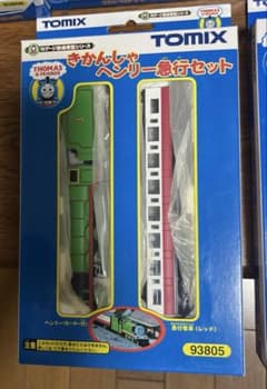 TOMIX N きかんしゃヘンリー急行セット93805 急行客車レッド93806