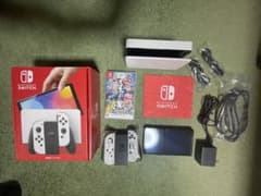 Switch有機ELモデル　ホワイト　スマブラセット　その日発送のサムネイル