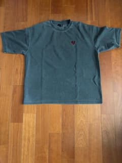 Y*o様 ハート刺繍 Tシャツ ダークグリーン LAKOLEのサムネイル
