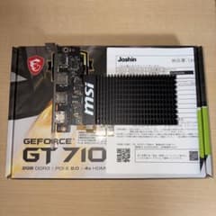 【美品/動作品】MSI GT 710 2GB DDR34x HDMIのサムネイル