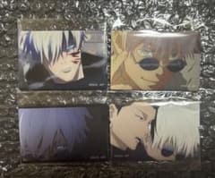 Jujutsu Kaisen Satoru Gojo Scene-capture square can badge set of 4 - Loft PLAZA