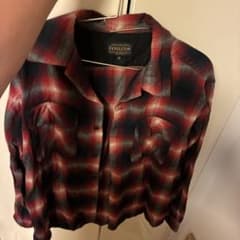 PENDLETON ペンドルトン チェック柄 長袖シャツ レッド Mのサムネイル