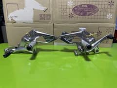 グロム jc61後期 バックステップ 4ポジション シルバー オーバ 