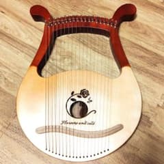 19キー 音階 LYRE 琴 ハープ 楽器 ライアーのサムネイル
