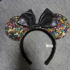 東京ディズニーリゾート カチューシャ レインボー スパンコールのサムネイル