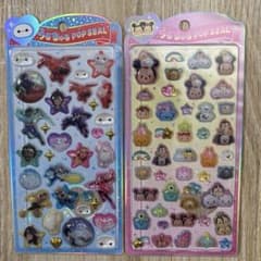 ディズニー ツムツム ベイマックス うるうるPOPシール 2枚セットのサムネイル