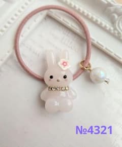 リリィ☆様お取り置き№4321 animal friendsレジンヘアゴム - メルカリ