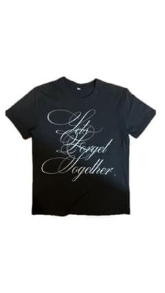 英字script Tシャツ black swag Flex with meのサムネイル