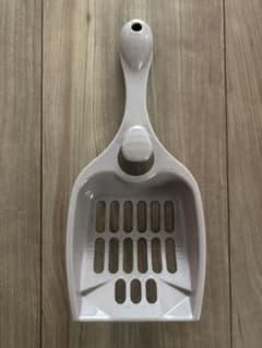 【新品未使用】猫砂用  スコップのサムネイル