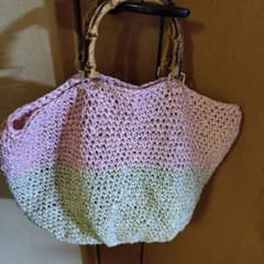 手編みバッグのサムネイル