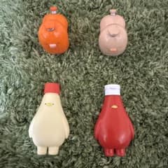 牛人の魚肉ソーセージくんとおともだち フィギュアマスコットコンプリートセット