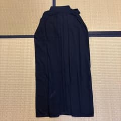 剣道 袴 紺色 稽古用のサムネイル