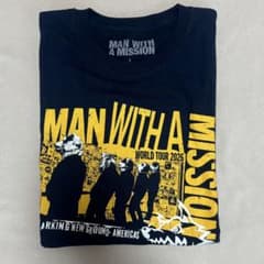 マンウィズ　AMERICAN TOUR Tシャツ　海外限定　Lサイズ 亜*昧様 マンウィズ AMERICAN TOUR Tシャツ 海外限定 Lサイズ - メルカリ