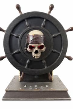 パイレーツ・オブ・カリビアン 舵型DVDプレイヤー 完全セット 動作確認