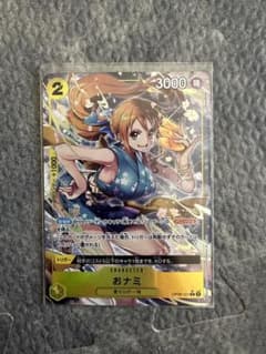 ワンピースカード　おナミ　OP06-101 R パラレルのサムネイル