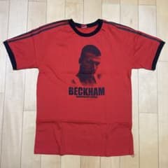 マンチェスターユナイテッド ベッカム リンガーTシャツ