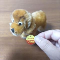 【アンティーク】シュタイフ 犬のぬいぐるみ Cockie Steiff アンティーク ヴィンテージ シュタイフ ぬいぐるみ 犬 Cockie
