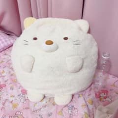 すみっコぐらし ねこ ぬいぐるみ クッション BIG 等身大 - メルカリ