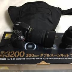 NIKON D3200 ダブルズームキット＋NIKONカメラバッグのサムネイル