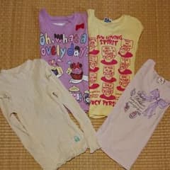 長袖 4枚セット 110cmのサムネイル