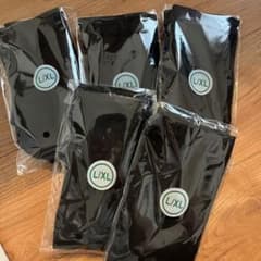 着圧ソックス L/XL 黒 5足セットのサムネイル