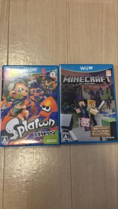 美品】Wii U スプラトゥーン Minecraft セット - メルカリ