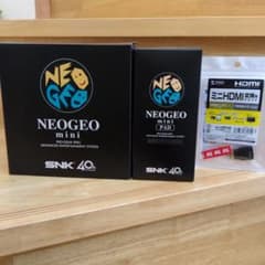 ネオジオミニ 本体 ・コントローラー・ミニHDMIアダプタ NEOGEOのサムネイル