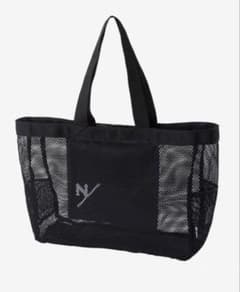 NEUTRALWORKS. メッシュトートバッグ ブラックのサムネイル