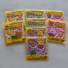 ジョージア×チェゴシム ぷにぷにシール 全4種セットのサムネイル
