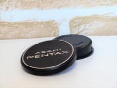PENTAXメタルレンズキャップ&TAKUMAR M42マウントキャップセット