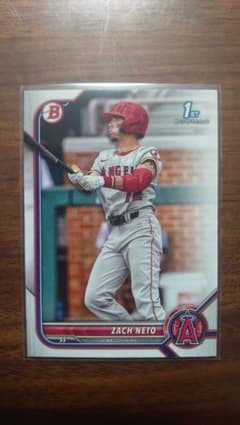 ザック ネト Topps ボウマン カード Zach Neto toppsのサムネイル