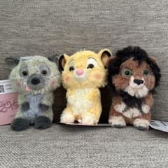 【新品タグ付き】ライオン・キング Aimeryプチマスコット 全3種セット