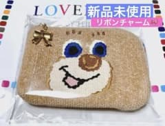 激レア完売品　新品タグ付き♡ リボンチャーム ドアップテディ ポーチ フェイラーのサムネイル