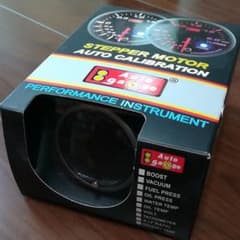 オートゲージ 時計　60Φ スモークレンズのサムネイル