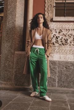 adidas Sporty & Rich トラックパンツ グリーン　アディダス