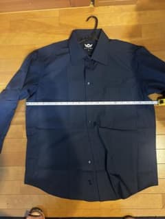 1000円値下げ！　HAVILAH MODE ドレスシャツ ネイビー 5Lのサムネイル