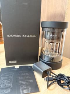 BALMUDA The Speaker M01A-BK 本体　ブラック