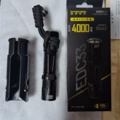【美品】NITECORE EDC33 ＋ NTH10 リジッドホルスター　セット 美品】NITECORE EDC33 ＋ NTH10 リジッドホルスター セット - メルカリ