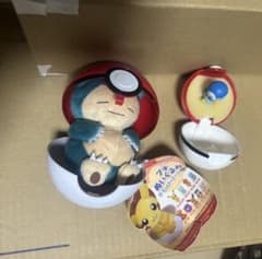 ぷちぬいぐるみ　カビゴン　ポッチャマリング　セットのサムネイル