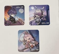 原神　フリンズ　アイノ　ラウマ　コースターのサムネイル