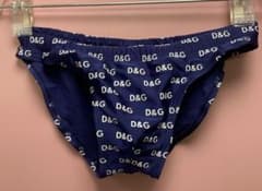 D&G ロゴ入りネイビースイムウェア y2k D&G ロゴ入りネイビースイムウェア y2k - メルカリ