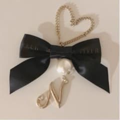 Maison de FLEUR イニシャルバッグチャーム Nのサムネイル