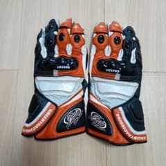 GREEDY バイク用 レザーグローブ Lサイズのサムネイル