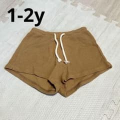 【新品】organic zoo ワッフル ハーフパンツ 1-2yのサムネイル
